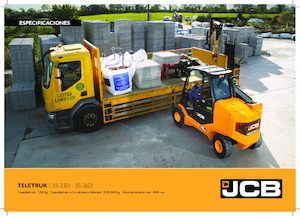 Teleskopen starr JCB TLT35-26D 