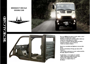 Kommunale Mehrzweckfahrzeuge Diesel Bremach Trex 35.3/4