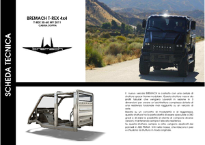 Kommunale Mehrzweckfahrzeuge Diesel Bremach Trex 35.3/4