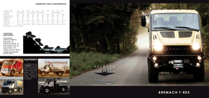 Kommunale Mehrzweckfahrzeuge Diesel Bremach Trex 35.3/4