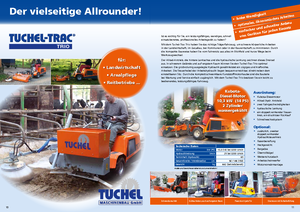 Kommunale Mehrzweckfahrzeuge Diesel Tuchel Trio