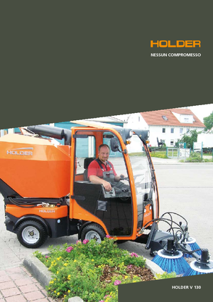 Kommunale Mehrzweckfahrzeuge Diesel Holder V 130