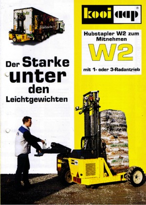 Mitnahmestapler Diesel Kooi-Aap W 2-3 V