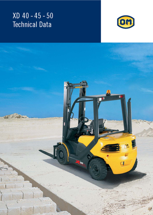 Frontstapler Diesel OM XD 40