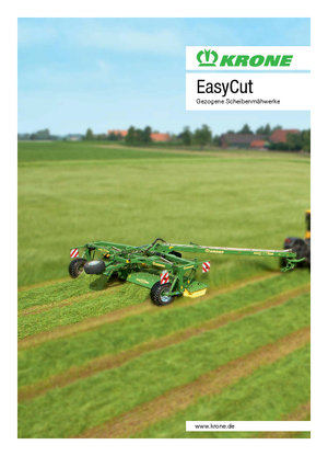 Mähwerke gezogen Scheiben m. Aufbereiter Krone EasyCut 6210 CV