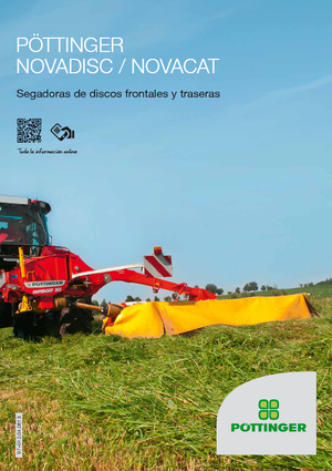 Frontmähwerke Scheiben m. Aufbereiter Pöttinger NovaCat 351 Alpha Motion ED