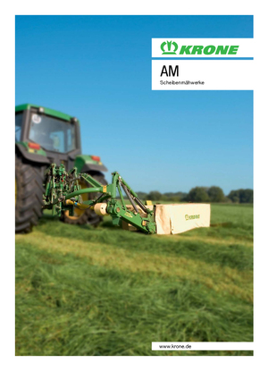 Heckmähwerke Scheiben o. Aufbereiter Krone AM 283 S