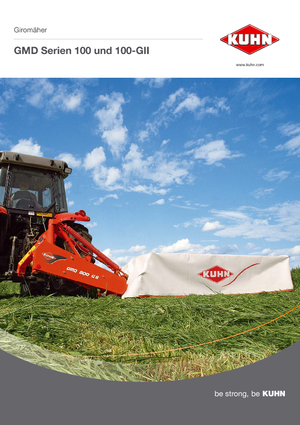 Heckmähwerke Scheiben o. Aufbereiter Kuhn GMD 700 GII