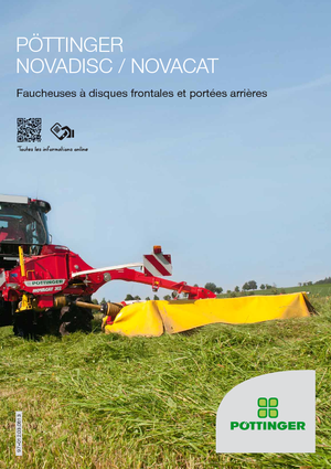 Heckmähwerke Scheiben o. Aufbereiter Pöttinger NovaCat 402