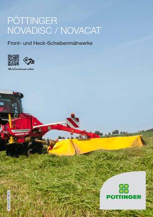 Heckmähwerke Scheiben o. Aufbereiter Pöttinger NovaCat 402