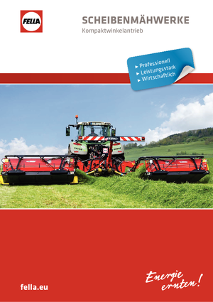 Heckmähwerke Scheiben o. Aufbereiter Fella SM 270