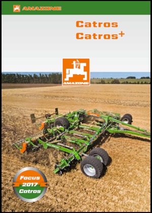 Scheiben- u. Zinkeneggen Amazone Catros+ 5002-2TS