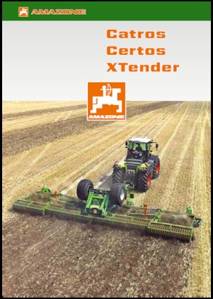 Scheiben- u. Zinkeneggen Amazone Catros XL 3003 