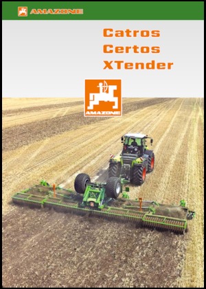 Scheiben- u. Zinkeneggen Amazone Catros XL 3003 
