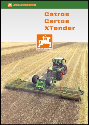 Scheiben- u. Zinkeneggen Amazone Catros XL 3003 