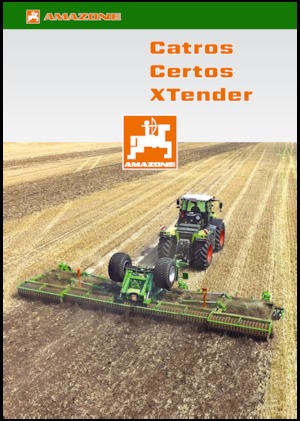 Scheiben- u. Zinkeneggen Amazone Catros XL 3003 