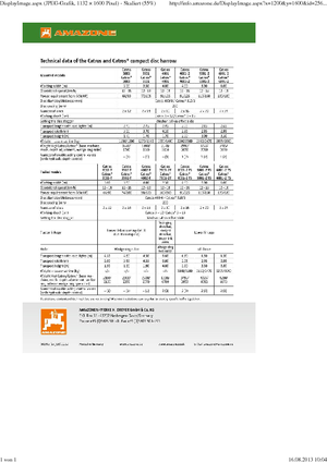 Scheiben- u. Zinkeneggen Amazone Catros* 6001-2 RW