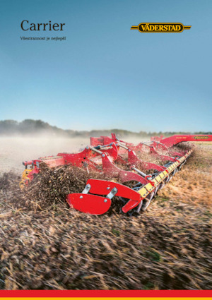 Scheiben- u. Zinkeneggen Väderstad Carrier X 425