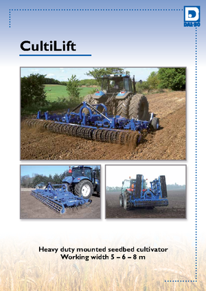 Scheiben- u. Zinkeneggen DAL-BO CultiLift 500
