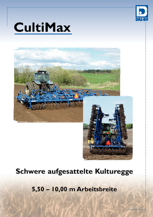 Scheiben- u. Zinkeneggen DAL-BO CultiMax 550