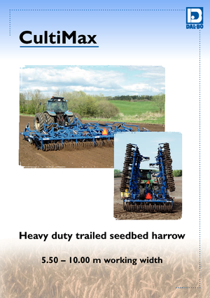 Scheiben- u. Zinkeneggen DAL-BO CultiMax 550