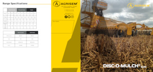 Scheiben- u. Zinkeneggen Agrisem Disc-O-Mulch Gold 6.00