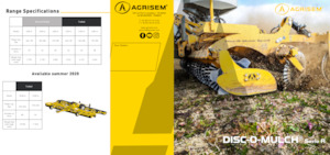 Scheiben- u. Zinkeneggen Agrisem Disc-O-Mulch R 6.00