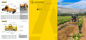 Scheiben- u. Zinkeneggen Agrisem Disc-o-Vigne X