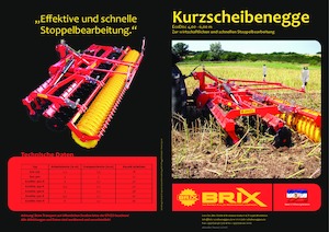 Scheiben- u. Zinkeneggen Brix EcoDisc 450 H RR Ø 600