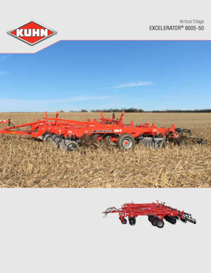 Scheiben- u. Zinkeneggen Kuhn Excelerator 8005-50