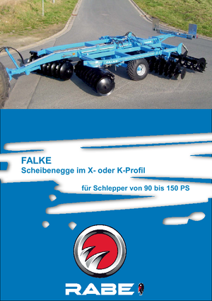 Scheiben- u. Zinkeneggen Rabe Falke TLS 36-C2