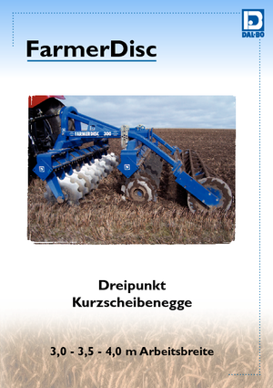 Scheiben- u. Zinkeneggen DAL-BO FarmerDisc 300