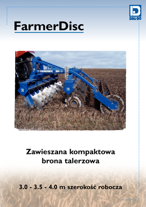 Scheiben- u. Zinkeneggen DAL-BO FarmerDisc 300