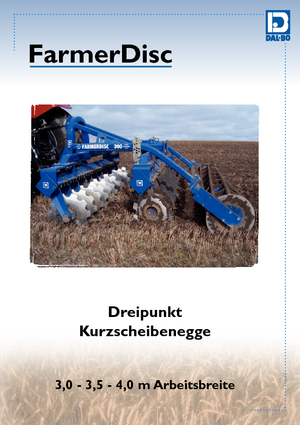 Scheiben- u. Zinkeneggen DAL-BO FarmerDisc 400