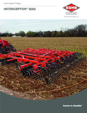 Scheiben- u. Zinkeneggen Kuhn Interceptor 8050-25