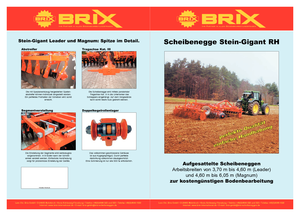 Scheiben- u. Zinkeneggen Brix Leader 415