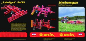 Scheiben- u. Zinkeneggen Brix Leader 415