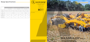 Scheiben- u. Zinkeneggen Agrisem Maximulch 4.00 Serie 3