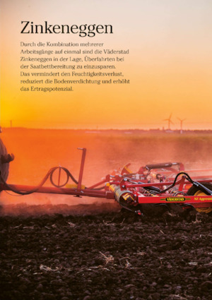 Scheiben- u. Zinkeneggen Väderstad NZ Mounted 500