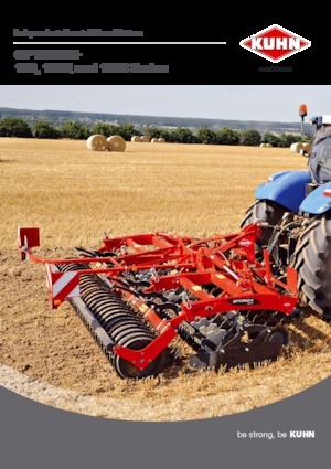 Scheiben- u. Zinkeneggen Kuhn Optimer 4003