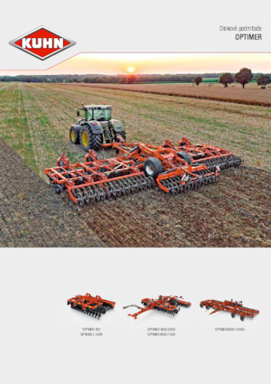 Scheiben- u. Zinkeneggen Kuhn Optimer L 350