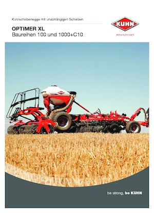 Scheiben- u. Zinkeneggen Kuhn Optimer XL 350