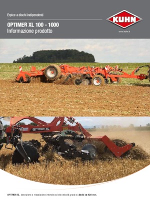 Scheiben- u. Zinkeneggen Kuhn Optimer XL 400
