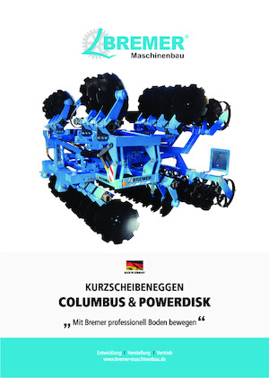 Scheiben- u. Zinkeneggen Bremer Powerdisk 381