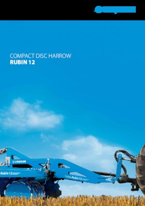 Scheiben- u. Zinkeneggen Lemken Rubin 12/500 KUA
