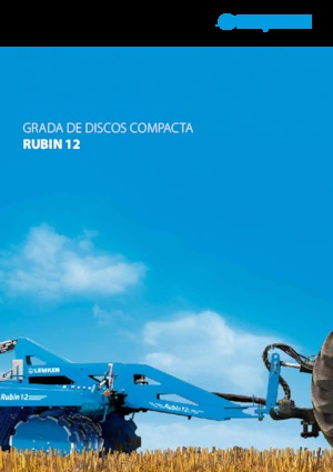 Scheiben- u. Zinkeneggen Lemken Rubin 12/500 KUA