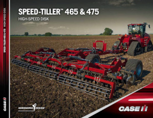 Scheiben- u. Zinkeneggen Case IH Speed-Tiller 475 41