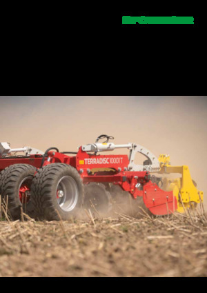 Scheiben- u. Zinkeneggen Pöttinger Terradisc 8001 T