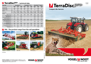 Scheiben- u. Zinkeneggen Vogel & Noot TerraDisc 500 Hydro