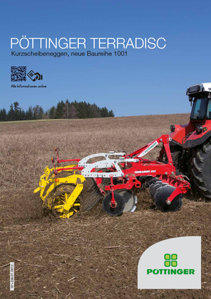 Scheiben- u. Zinkeneggen Pöttinger Terradisc 3001